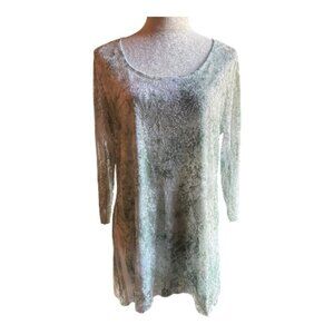 Frazzle Romantic Boho Lace Tunic Top (2432-15)